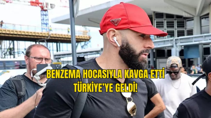 Galatasaray transferin son gününde bombayı patlatıyor! 'Benzema hocasıyla kavga etti, Türkiye'ye geldi'