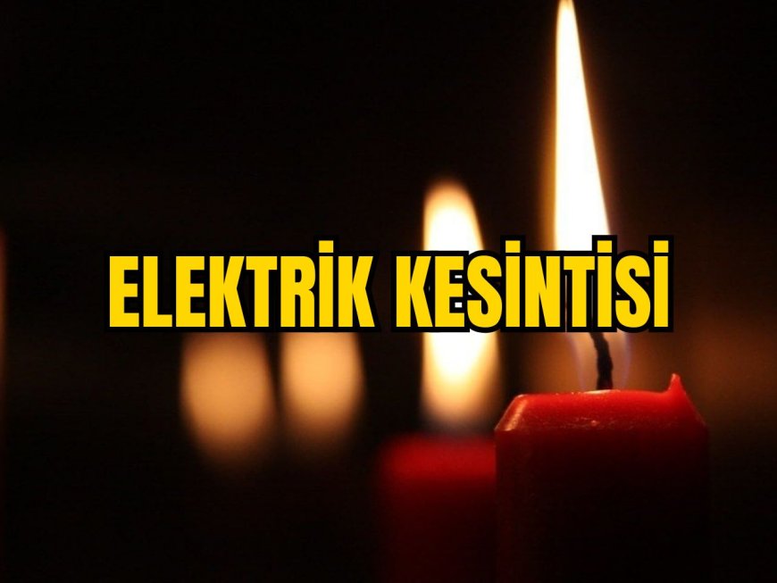 Girne, Lefkoşa ve Güzelyurt bölgelerinde elektrik kesintisi.